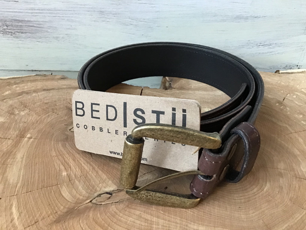 Bed Stu Meander Teak Rustic Belt