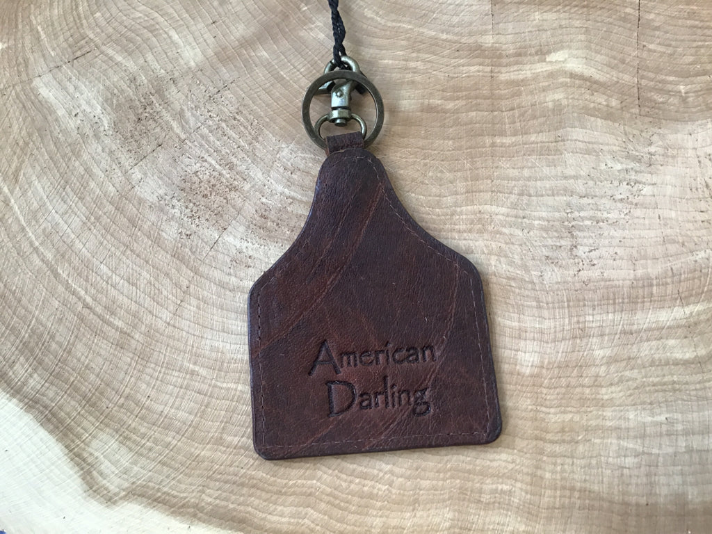 American Darling Hair On Bronc Key Chain