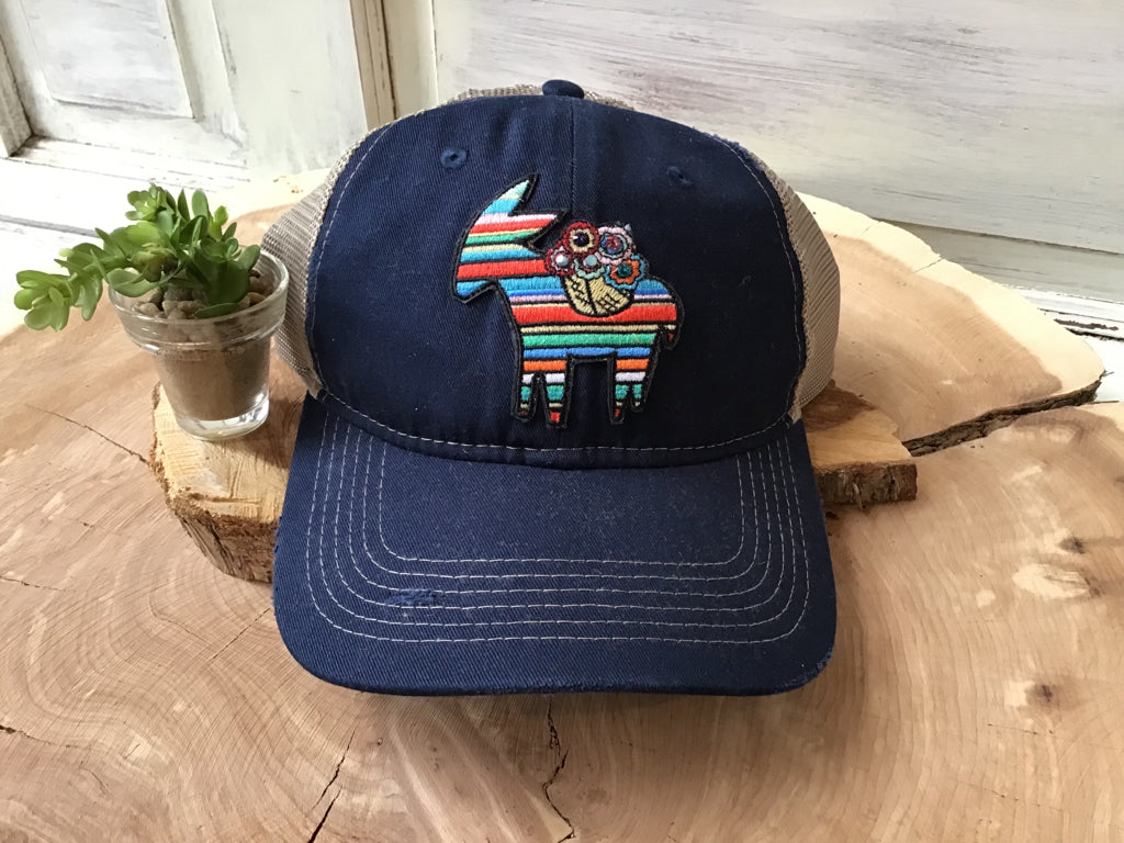 Serape Donkey Trucker Hat