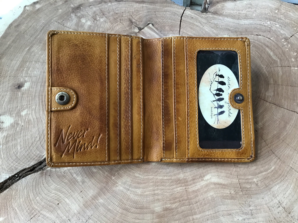 Mustard Leather Wallet