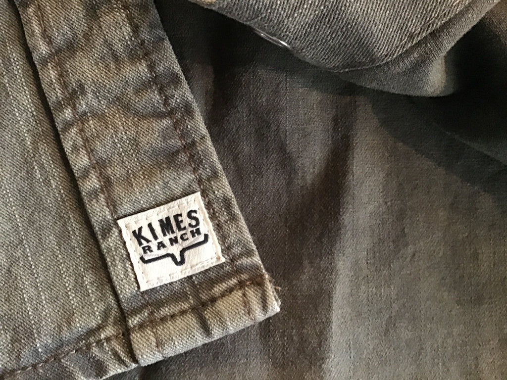 Kimes Kaycee Old Army Denim Pearl Wash Shirt - S to 2X