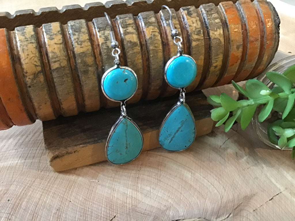 Tuquoise Drop Earrings