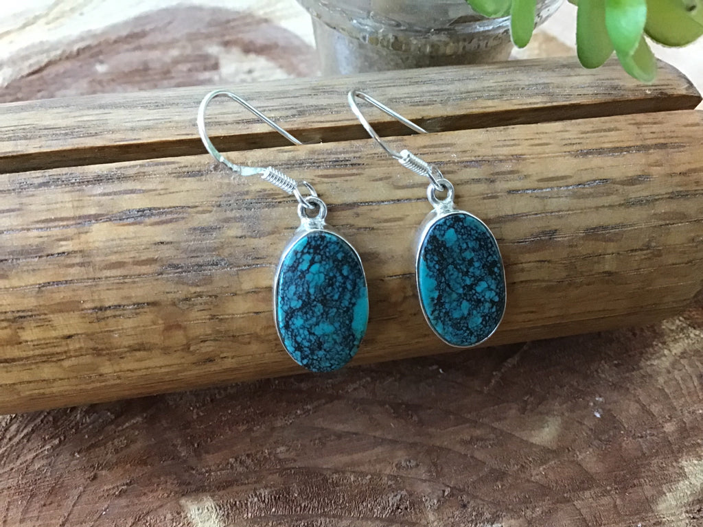 Handmade Sterling & Turquoise Earring