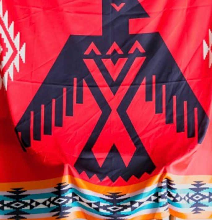 Aztec Thunderbird Wildrag Dress Scarf