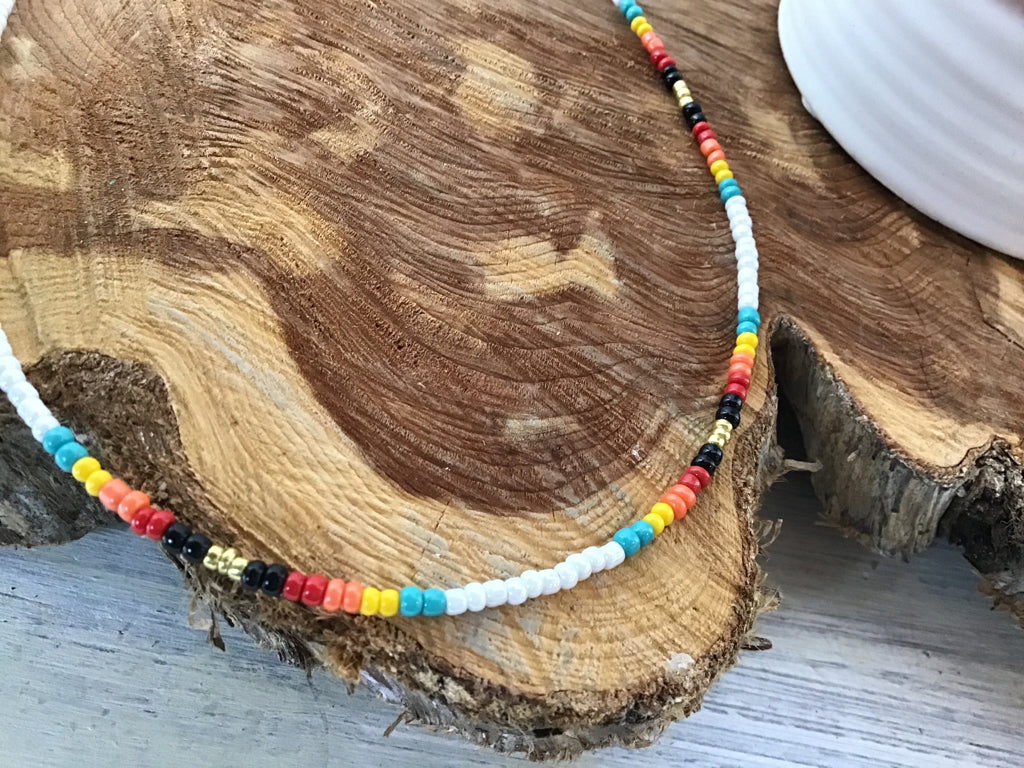 Handmade Beaded Choker Necklace