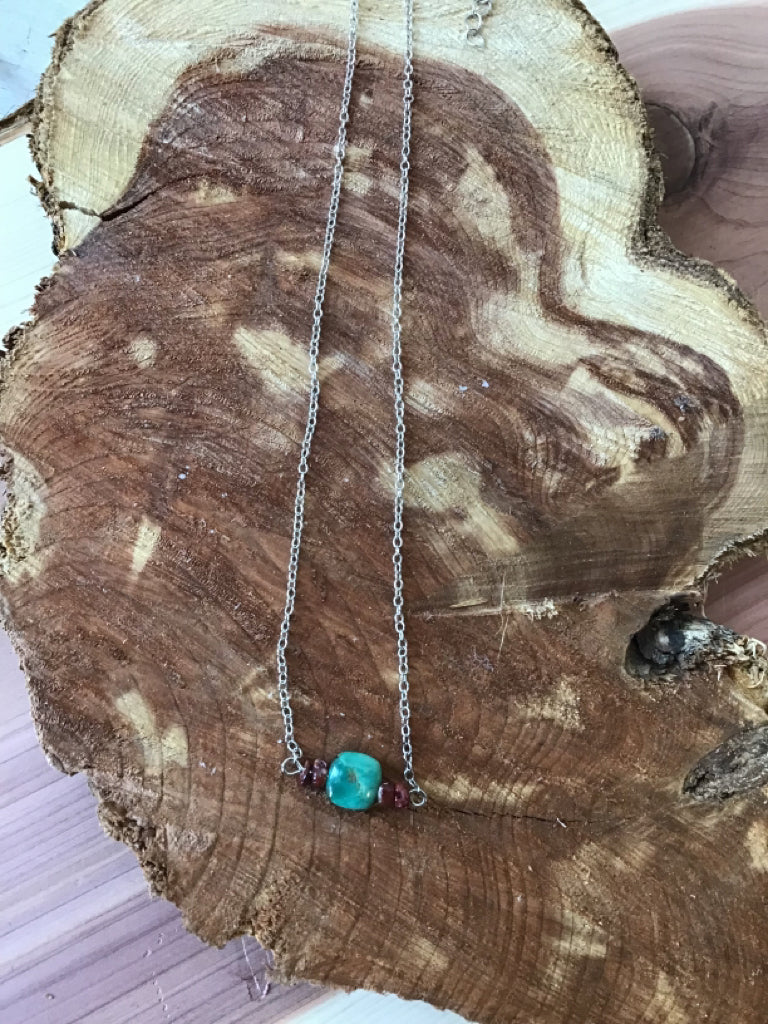 Turquoise & Spiny Necklace
