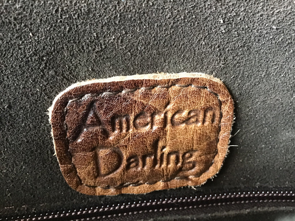 American Darling Tooled Buckstitched Briefcase Tote