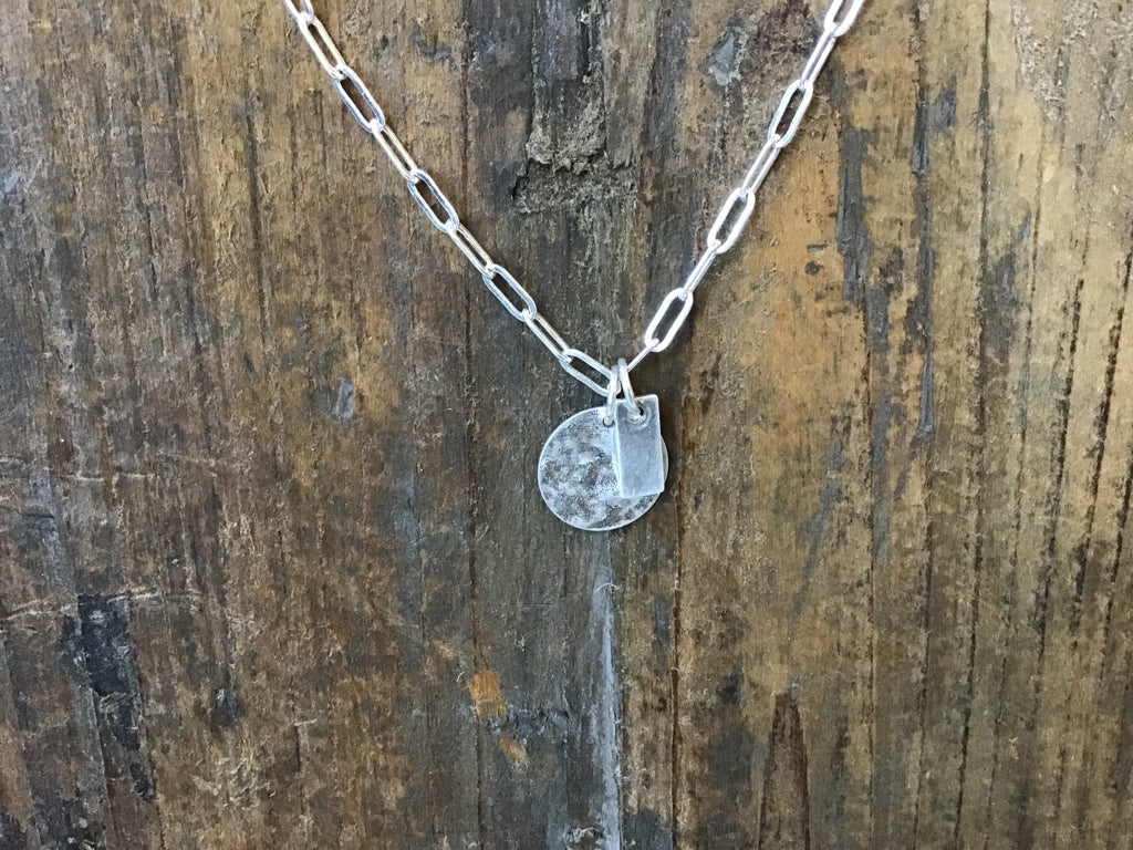 Silver 16" Charm Necklace