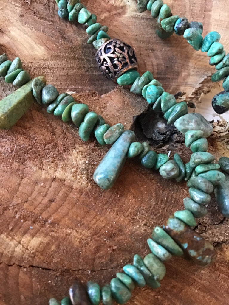 Handmade Natural Turquoise Necklace
