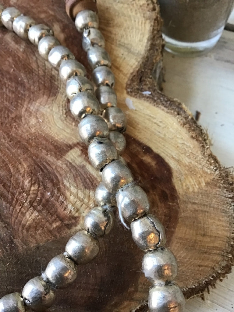 Handmade Military Bugle Beads Necklace 8MM