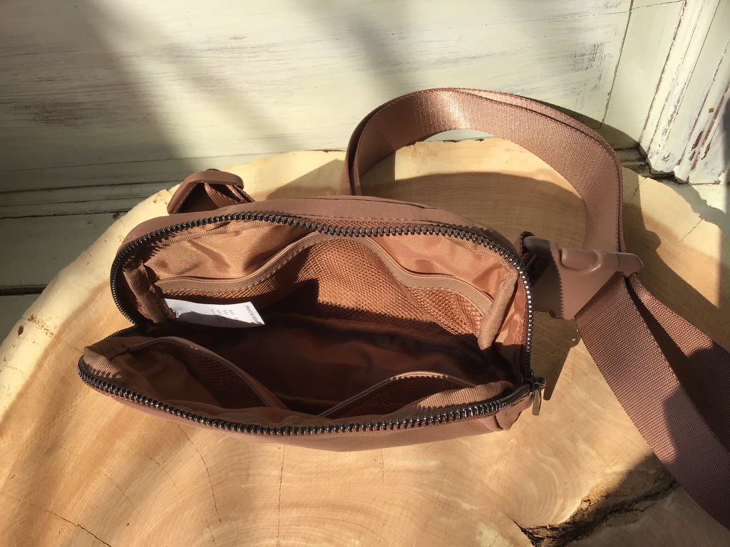 Caramel Extended Curvy Size Belt Sling Bag